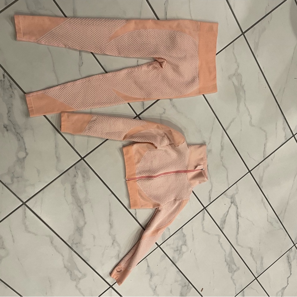 Peach Activewear Set